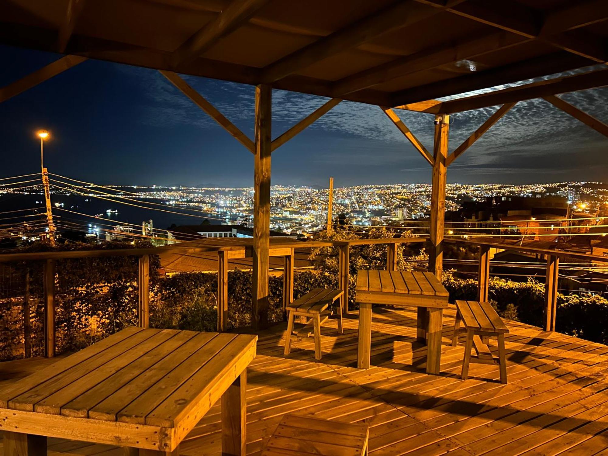 Hotel Faro Azul Valparaiso Cerro Alegre Luaran gambar