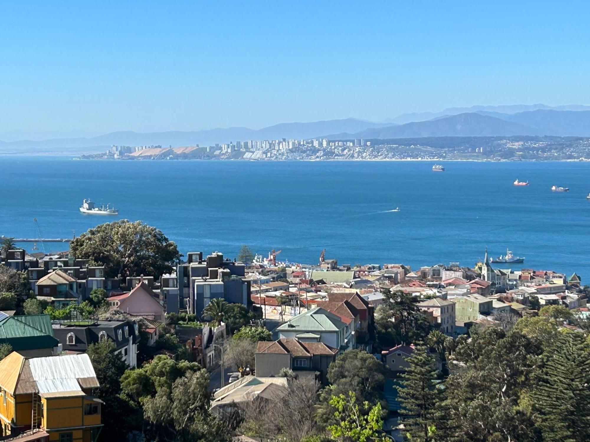 Hotel Faro Azul Valparaiso Cerro Alegre Luaran gambar