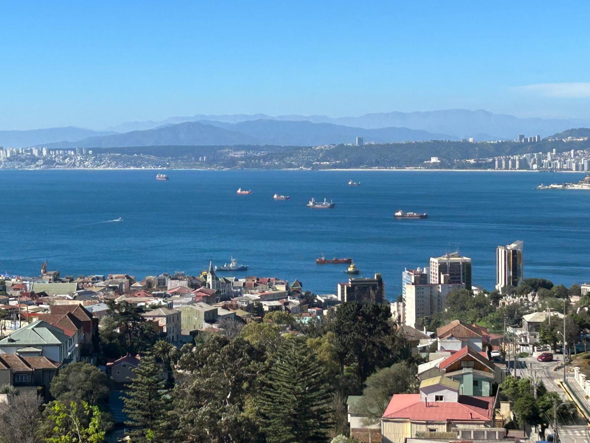 Hotel Faro Azul Valparaiso Cerro Alegre Luaran gambar