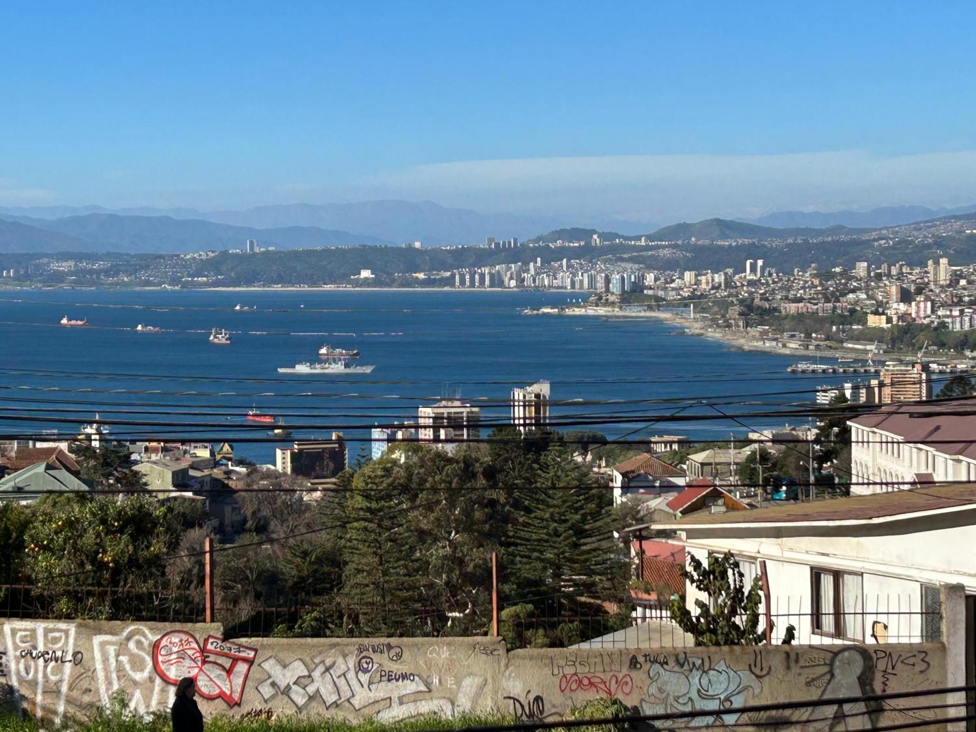 Hotel Faro Azul Valparaiso Cerro Alegre Luaran gambar